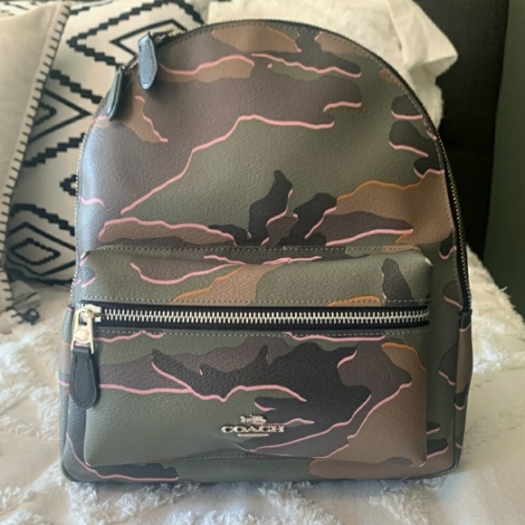 Coach Handbags - Camo coach medium size back pack